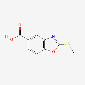 2-(Methylthio)benzo[d]oxazole-5-carboxylic acid