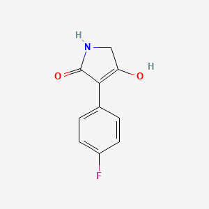 3-(4-Fluorophenyl)-4-hydroxy-1H-pyrrol-2(5H)-one