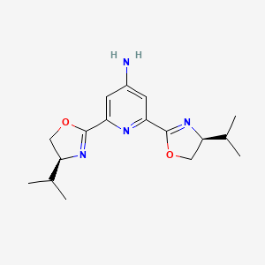 2,6-Bis((S)-4-isopropyl-4,5-dihydrooxazol-2-yl)pyridin-4-amine