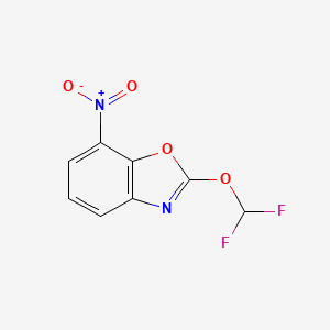 2-(Difluoromethoxy)-7-nitrobenzo[d]oxazole