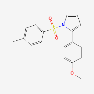 1H-Pyrrole, 2-(4-methoxyphenyl)-1-[(4-methylphenyl)sulfonyl]-