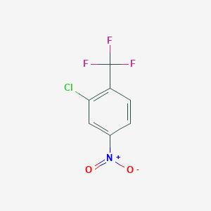 molecular formula C7H3ClF3NO2 B128743 2-氯-4-硝基苯三氟化物 CAS No. 151504-80-2