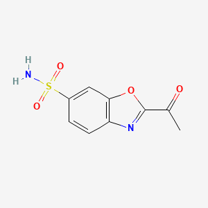 2-Acetylbenzo[d]oxazole-6-sulfonamide