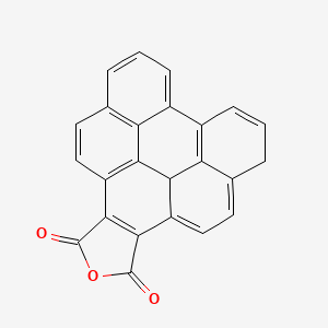 14-oxaheptacyclo[15.8.0.02,11.03,8.04,24.012,16.020,25]pentacosa-1(17),3,5,8,10,12(16),18,20(25),21,23-decaene-13,15-dione