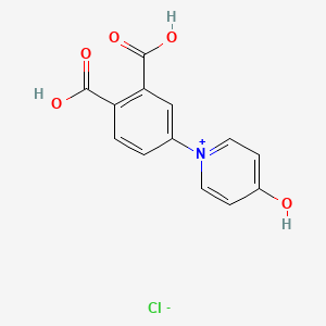 1-(3,4-Dicarboxyphenyl)-4-hydroxypyridinium chloride