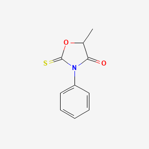 5-Methyl-3-phenyl-2-thioxooxazolidin-4-one