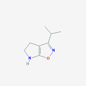 3-Isopropyl-5,6-dihydro-4H-pyrrolo[3,2-d]isoxazole