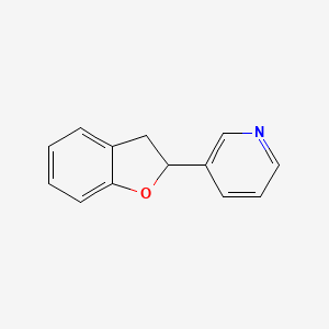 3-(2,3-Dihydrobenzofuran-2-yl)pyridine