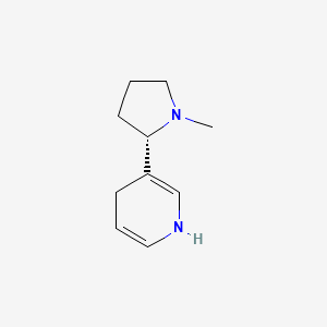 molecular formula C10H16N2 B12874564 (S)-3-(1-Methylpyrrolidin-2-yl)-1,4-dihydropyridine 