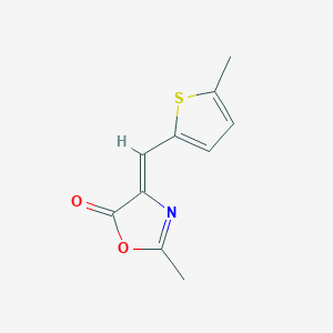 (4Z)-2-methyl-4-[(5-methylthiophen-2-yl)methylidene]-1,3-oxazol-5-one