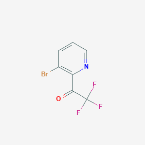 1-(3-Bromopyridin-2-YL)-2,2,2-trifluoroethanone