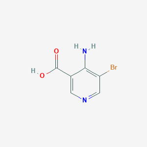molecular formula C6H5BrN2O2 B1287460 4-氨基-5-溴烟酸 CAS No. 52834-08-9
