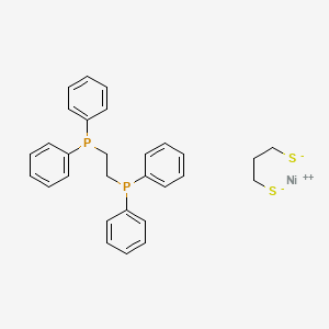 (1,3-Propanedithiolate)(1,2-bis(diphenylphosphino)ethane)nickel(II)