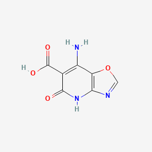 7-Amino-5-oxo-4,5-dihydrooxazolo[4,5-b]pyridine-6-carboxylic acid