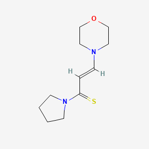 3-Morpholino-1-(pyrrolidin-1-yl)prop-2-ene-1-thione