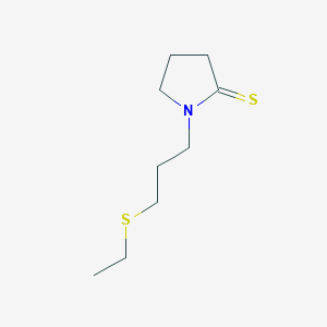 1-(3-(Ethylthio)propyl)pyrrolidine-2-thione