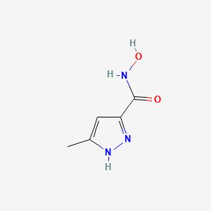 N-hydroxy-5-methyl-1H-pyrazole-3-carboxamide