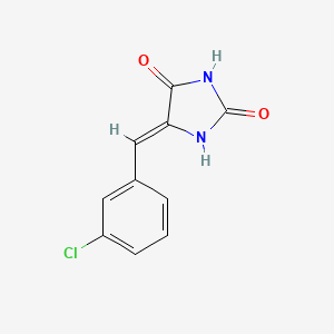 5-[1-(3-Chloro-phenyl)-meth-(Z)-ylidene]-imidazolidine-2,4-dione