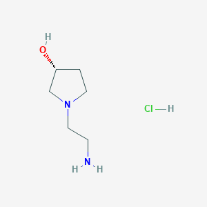 (R)-1-(2-Aminoethyl)pyrrolidin-3-ol hydrochloride