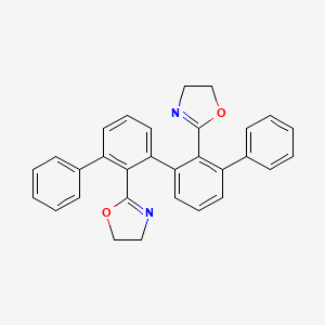 2-[2-[2-(4,5-dihydro-1,3-oxazol-2-yl)-3-phenylphenyl]-6-phenylphenyl]-4,5-dihydro-1,3-oxazole