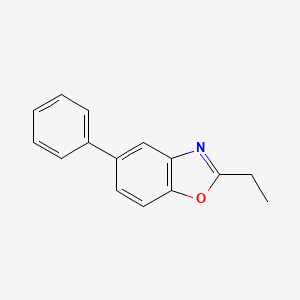 2-Ethyl-5-phenyl-1,3-benzoxazole