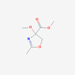 Methyl 4-methoxy-2-methyl-4,5-dihydrooxazole-4-carboxylate