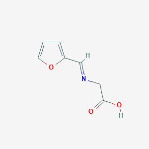 Glycine, N-(2-furanylmethylene)-