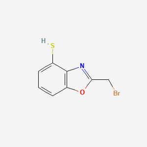 2-(Bromomethyl)-4-mercaptobenzo[d]oxazole