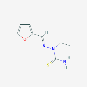 1-Ethyl-2-(furan-2-ylmethylene)hydrazinecarbothioamide