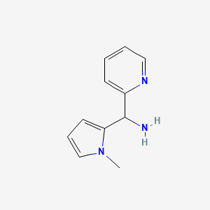 (1-Methyl-1H-pyrrol-2-yl)(pyridin-2-yl)methanamine