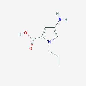 4-Amino-1-propyl-1H-pyrrole-2-carboxylic acid