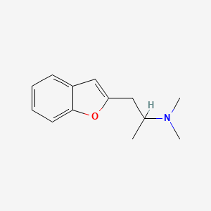 2-[2,N,N-Trimethyl-2-aminoethyl]benzofuran