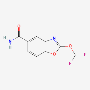 2-(Difluoromethoxy)benzo[d]oxazole-5-carboxamide