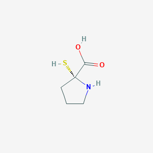 (R)-2-Mercaptopyrrolidine-2-carboxylic acid