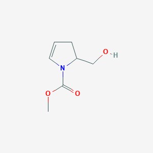 Methyl 2-(hydroxymethyl)-2,3-dihydro-1H-pyrrole-1-carboxylate