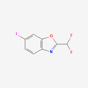 2-(Difluoromethyl)-6-iodobenzo[d]oxazole