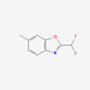 2-(Difluoromethyl)-6-methylbenzo[d]oxazole