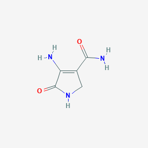 4-Amino-5-hydroxy-2H-pyrrole-3-carboxamide