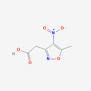 2-(5-Methyl-4-nitroisoxazol-3-yl)acetic acid