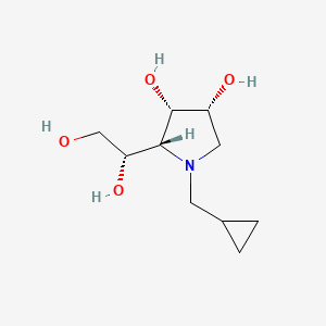 (2R,3S,4R)-1-(Cyclopropylmethyl)-2-((S)-1,2-dihydroxyethyl)pyrrolidine-3,4-diol