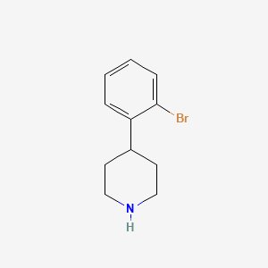 molecular formula C11H14BrN B1287559 4-(2-Bromophenyl)piperidine CAS No. 82212-00-8