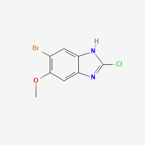 2-Chloro-5-bromo-6-methoxybenzimidazole