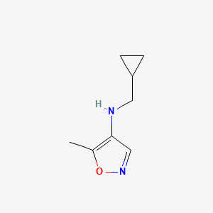 5-methyl-4-(N-cyclopropylmethylamino)isoxazole