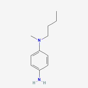 molecular formula C11H18N2 B1287571 1-N-butyl-1-N-methylbenzene-1,4-diamine CAS No. 104178-20-3