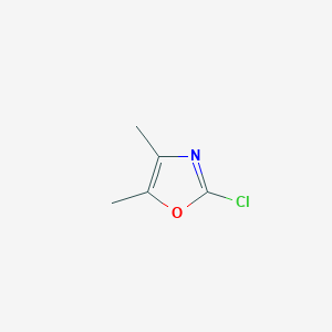 molecular formula C5H6ClNO B12875769 2-Chloro-4,5-dimethyloxazole 