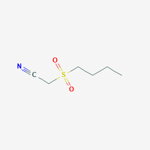 molecular formula C6H11NO2S B1287579 2-(Butane-1-sulfonyl)acetonitrile CAS No. 98548-92-6