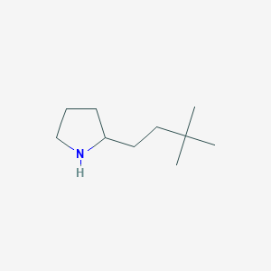 2-(3,3-Dimethylbutyl)pyrrolidine