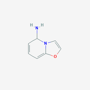 molecular formula C7H8N2O B12875806 5H-Oxazolo[3,2-A]pyridin-5-amine CAS No. 201532-32-3