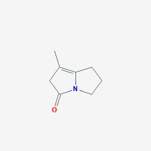 7-Methyl-2,3-dihydro-1H-pyrrolizin-5(6H)-one