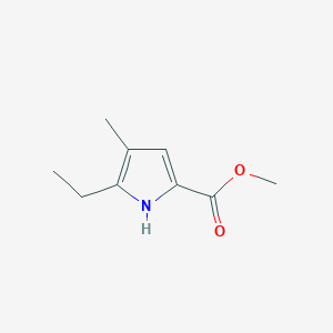 Methyl 5-ethyl-4-methyl-1H-pyrrole-2-carboxylate